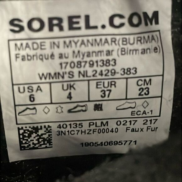 Sorel Joan of Arctic Warm Waterproof Green Suede Women’s Sz 6 Winter Snow Boots - Picture 6 of 12